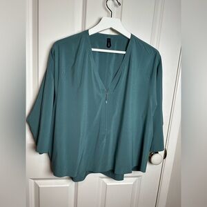 Lululemon Athletica Teal Blouse
